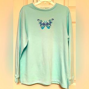 Women’s Size Medium Tunic Fleece Sweatshirt